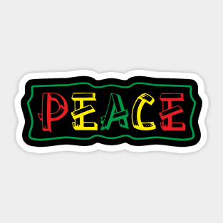 Peace Sticker